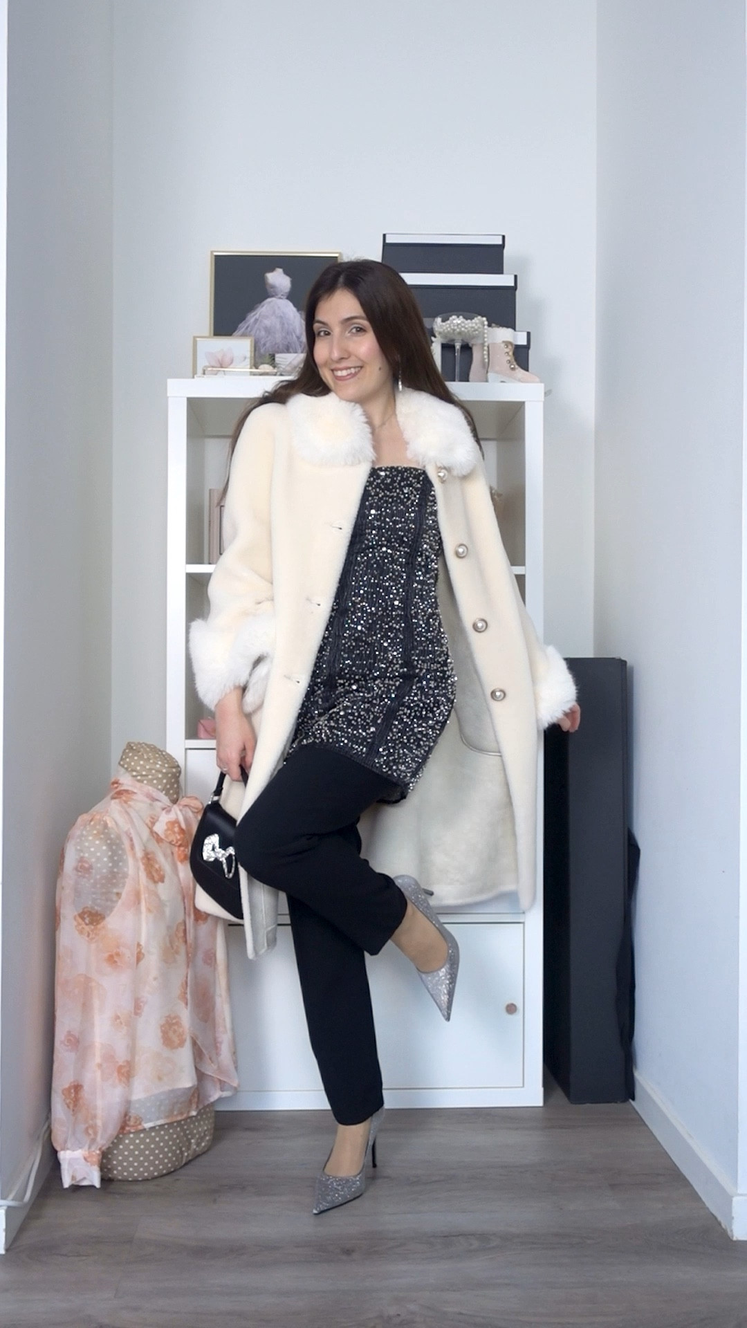 Day 15 of 25 days of festive outfits! 

Today’s holiday look is a fancy Christmas night outfit. When living in Greece we always went out on Christmas night to celebrate my friend’s name day. I really missed spending time with my friends and family on the holiday season so maybe it’s time to book the trip for next year ❤️

Outfit details:
Coat: Santinni
Top: H&M
Trousers: Dior
Shoes and bag: Mango
Earrings and necklace: Swarovski
Bracelet: Pandora

#LTKwinter #LTKpartywear #LTKeurope