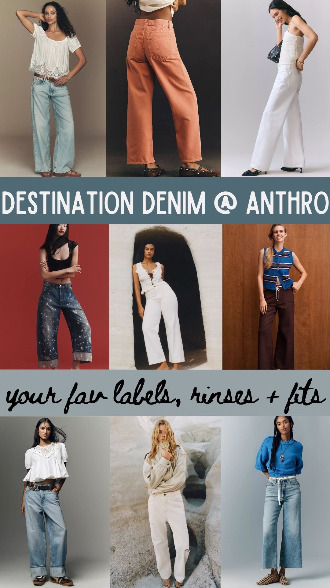 Anthropologie Denim for Days 

#LTKSeasonal #LTKootd #LTKWorkwear