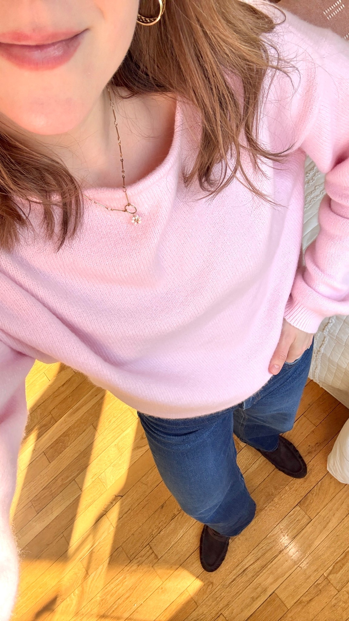 Abercrombie stackable sale cashmere blend sweater. Wearing xs. Use code AFKATHLEEN 
.
Winter outfit women

#LTKSaleAlert