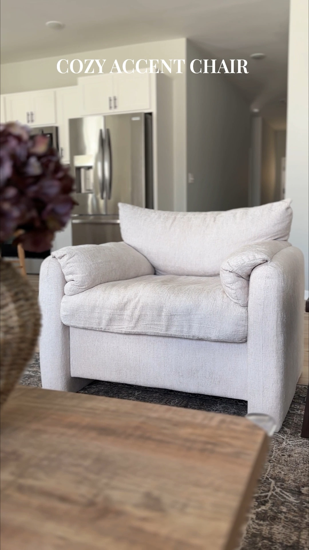 The cutest addition to our living area! I will say it was very firm at first, but give it time and the seat will soften up! 

It was super easy to build and very affordable. 

#LTKHome