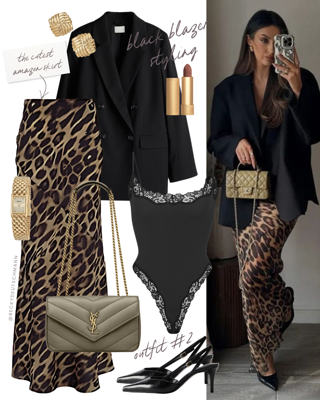 You can do so much with a classic black blazer. Here are 3 ways to style yours. This one’s from @hm for $59.99. Which look do you love most? 🖤 Images & inspo sourced from Pinterest. outfit ideas. outfit inspiration. black blazer. workwear. office outfits. elevated fashion. luxe style. old money style. classy outfits. women's fashion. spring fashion. 

 #LTKFashionMonth #LTKspring #LTKstyletip