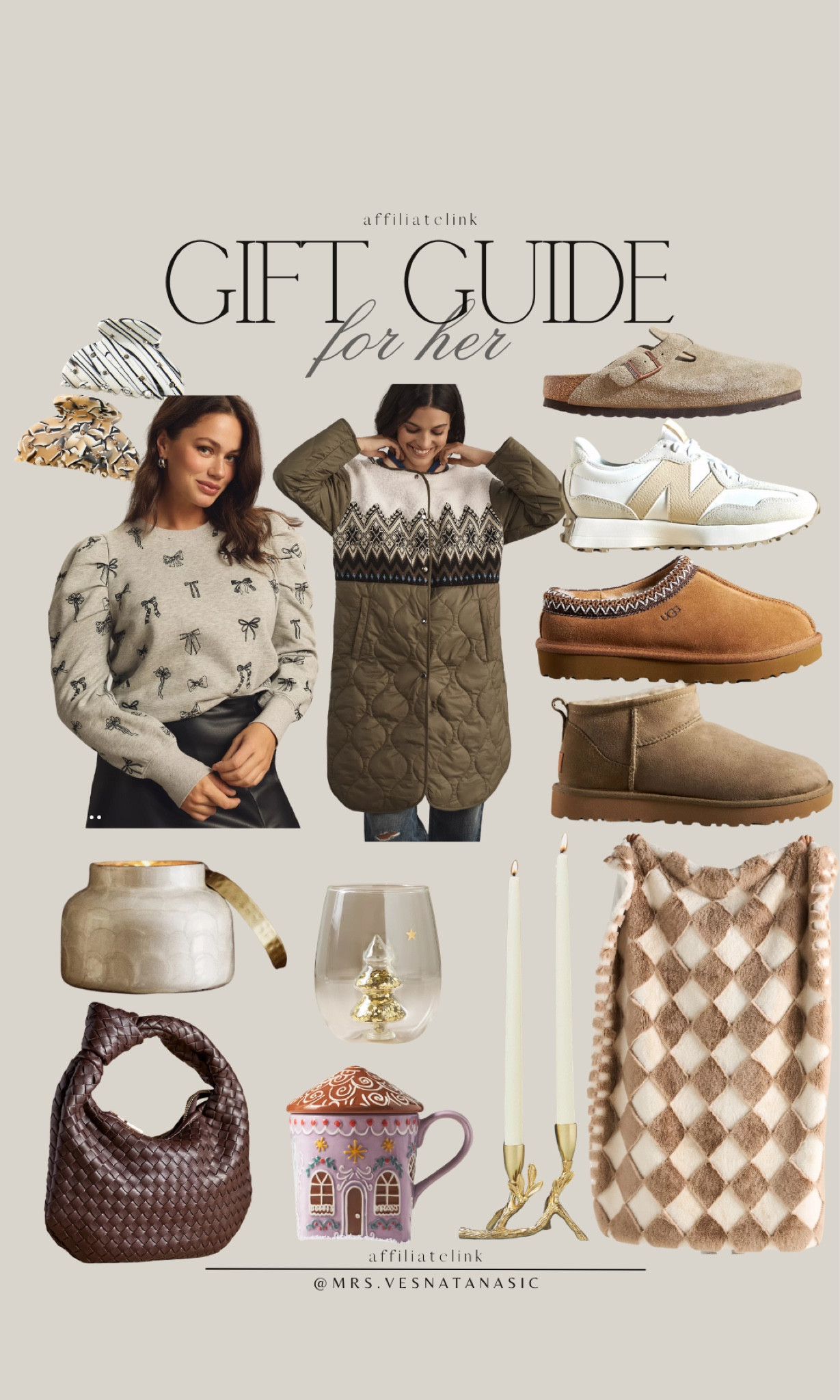 Gift guide for her and gift ideas for Holidays 💫 @anthropologie #anthropologie #giftsforher #giftideas #giftguideforher #holidaygifts 

#LTKSeasonal #LTKHoliday #LTKGiftGuide