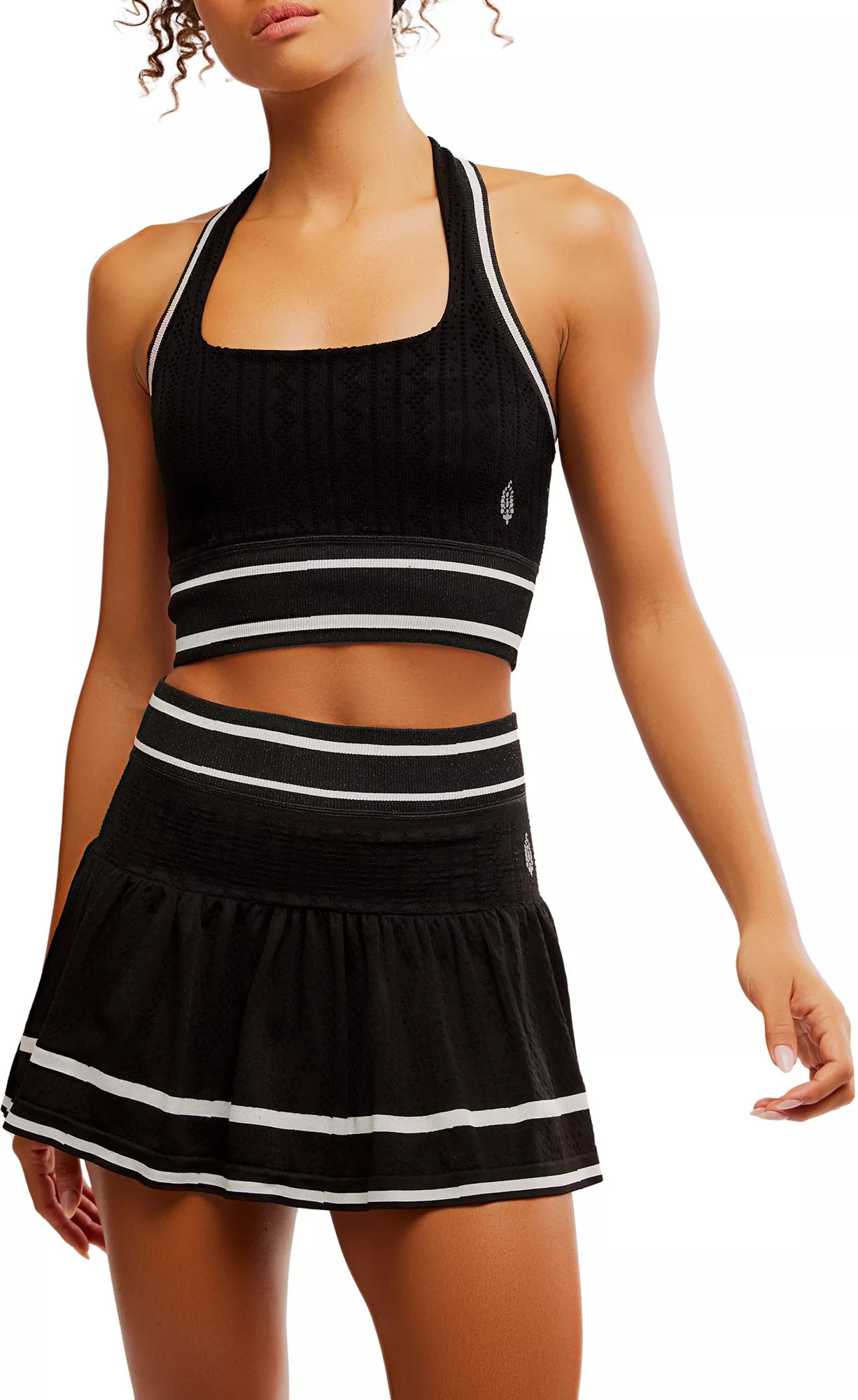 FP Movement Women's Advantage 2-Piece Set, Medium/Large, Black/White Stripe | DICK'S Sporting Goods