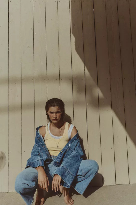 Z1975 CROPPED DENIM JACKET | Zara US