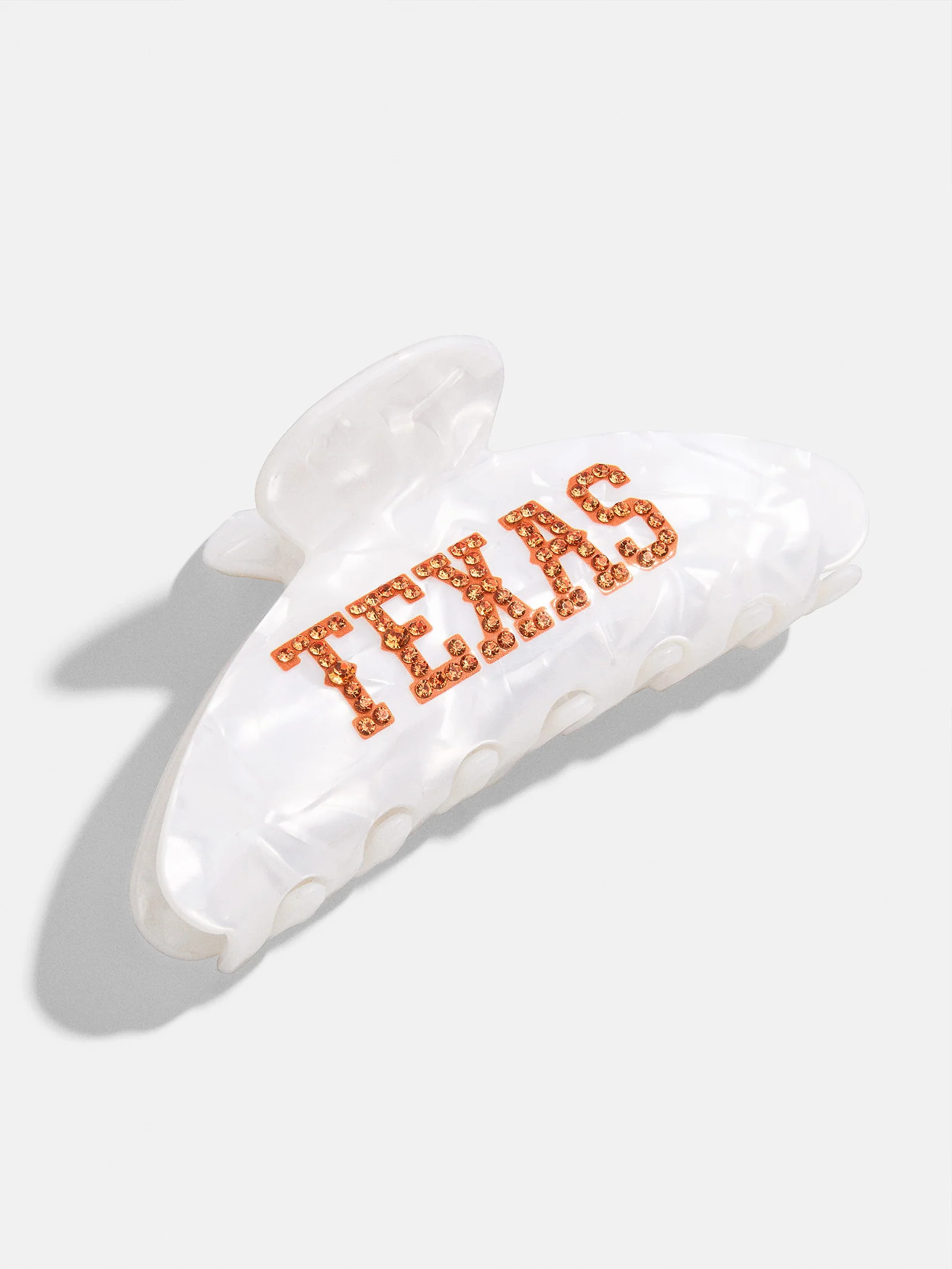 University of Texas at Austin White Hair Clip - University of Texas at Austin | BaubleBar