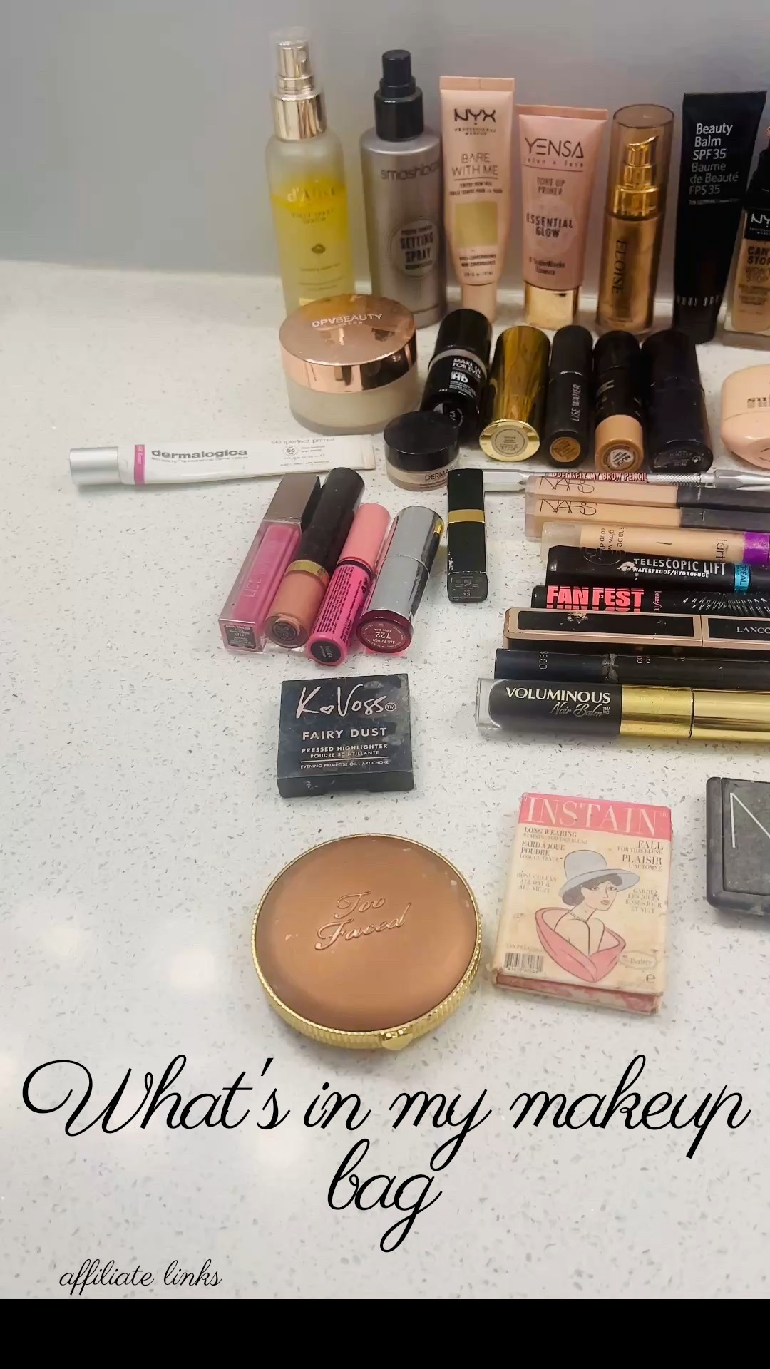 Makeup you'll find in my makeup bag 💁🏻‍♀️✔️💄 I don't really wear eyeshadow so you won't find that here 🕶️

#ltkgiftguide #sephoracanada #sephorasale @sephoracanada #mascara #contourstick #tarte #itcosmetics #summermakeup #everydaymakeup

#LTKbeauty #LTKsale #LTKcanada