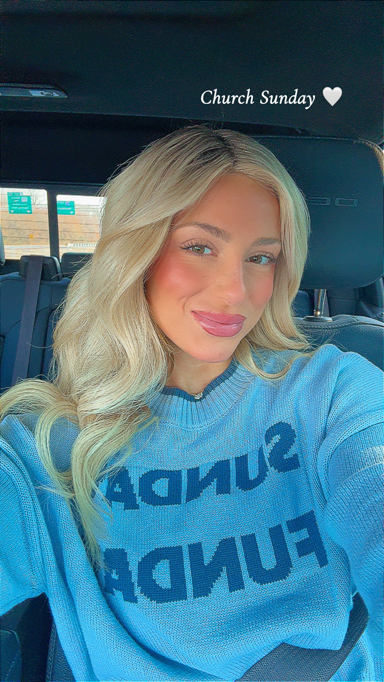 Sunday Funday 🩵 

 #LTKgrwm #LTKootd