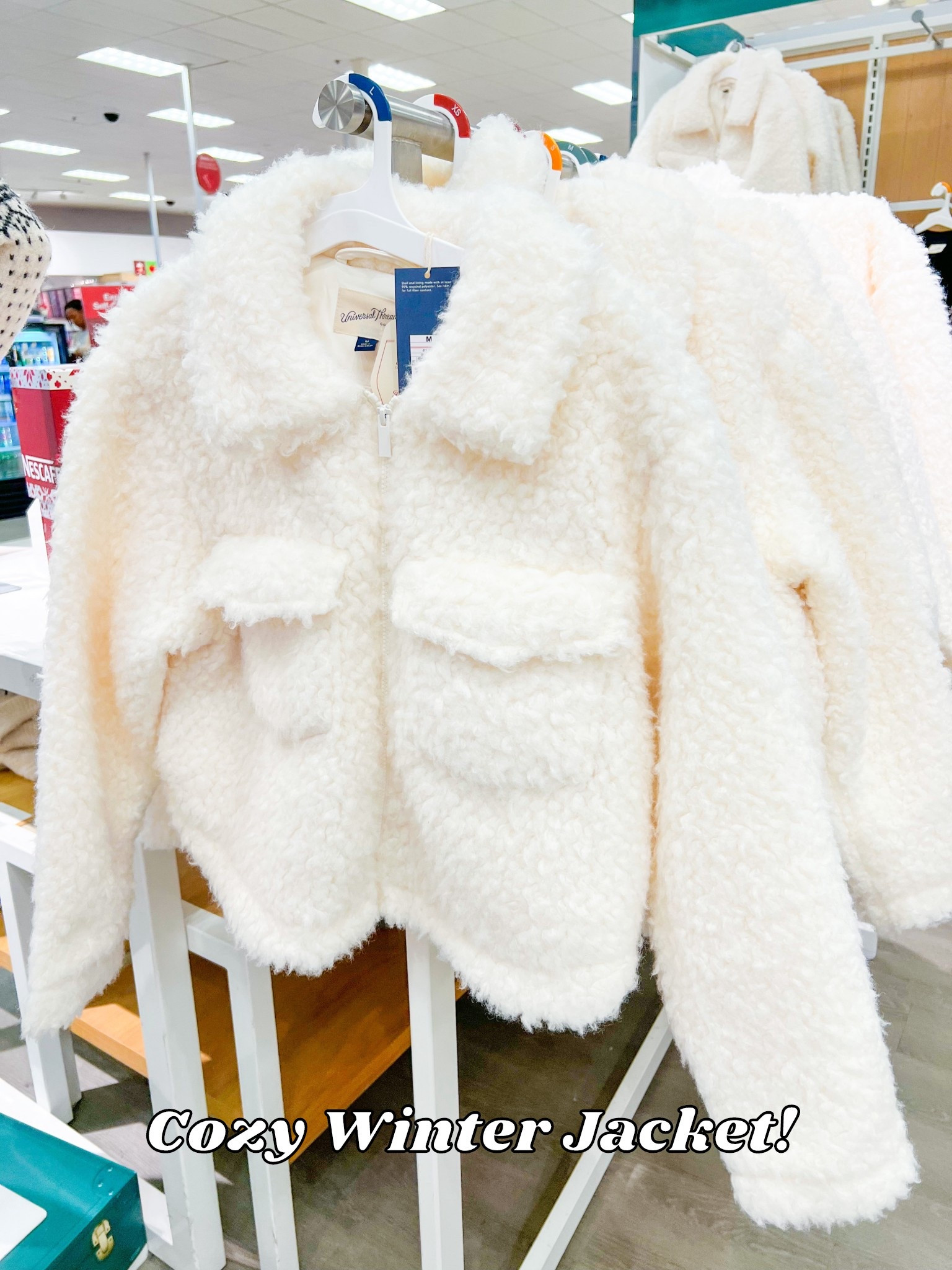 Cozy Faux Sherling Zipper Collared Jacket #target #targetstyle #winterjacket #universalthread #cozyjacket #sherlingjacket

#LTKSeasonal #LTKHoliday #LTKGiftGuide