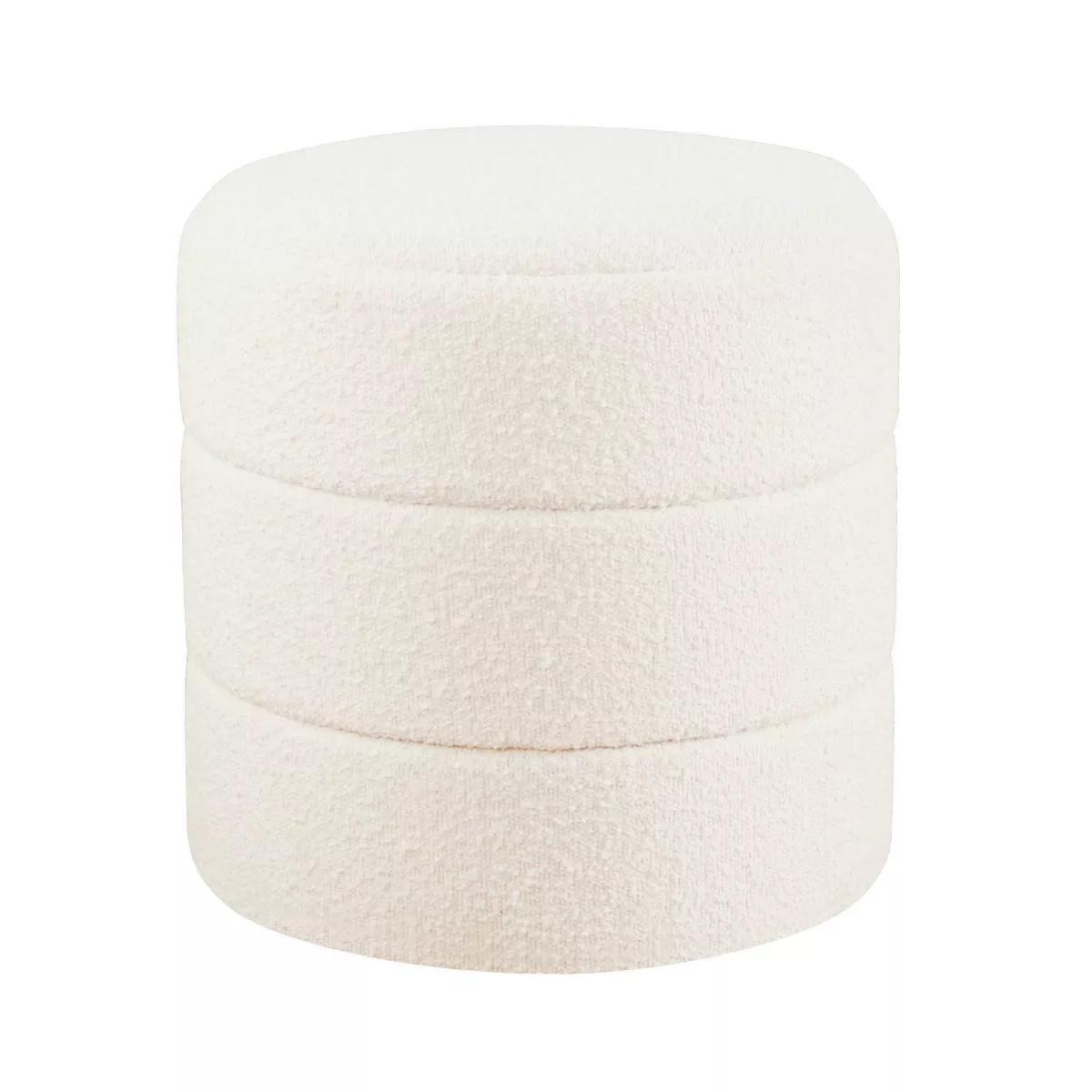 Round Upholstered Ottoman - HomePop | Target