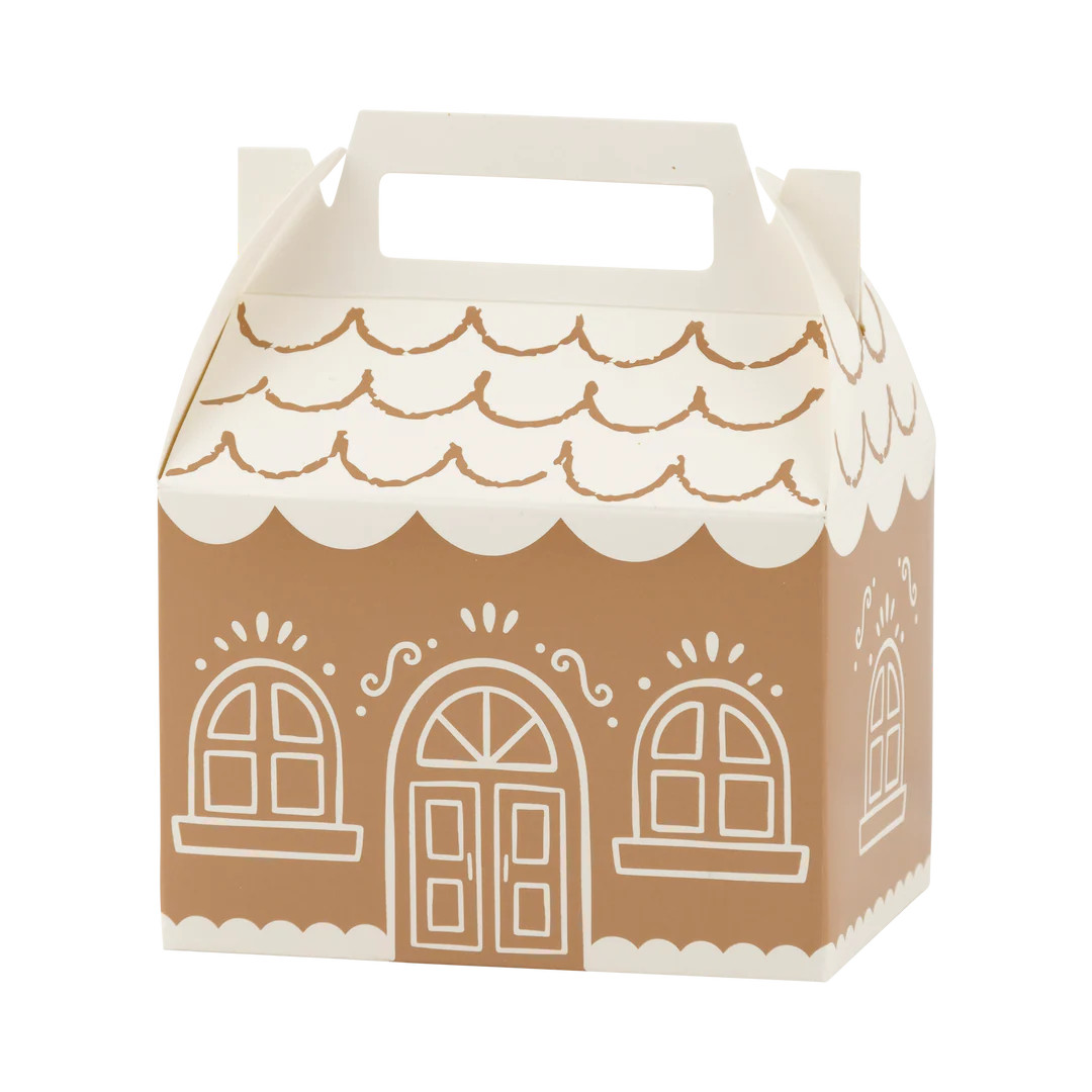 Gingerbread House Gable Treat Boxes | My Mind's Eye