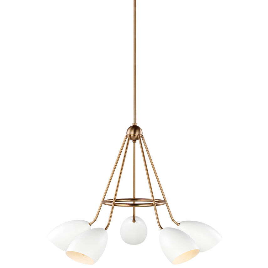 Summer Five Light Chandelier | Visual Comfort