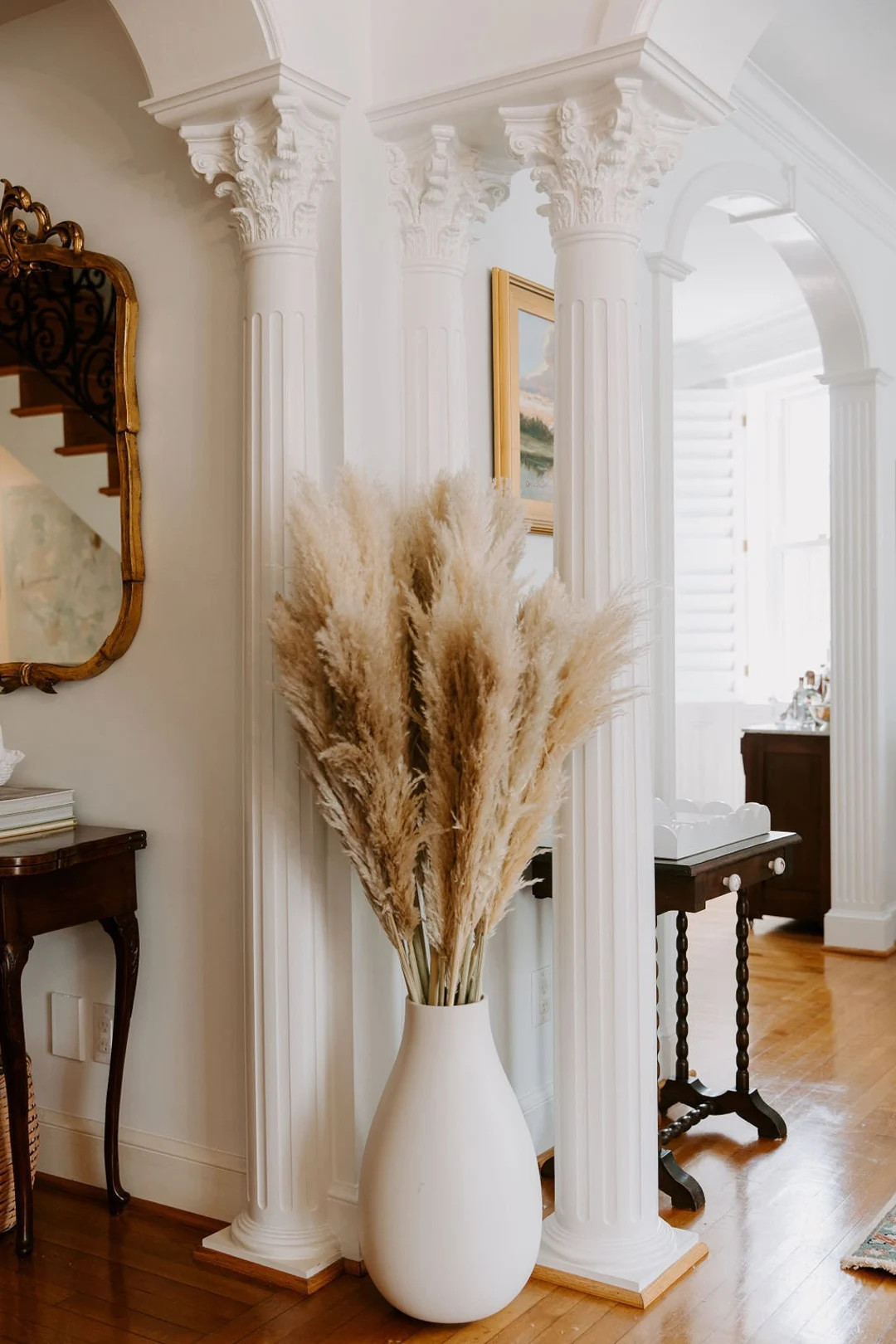 4 Ft 5 Ft TALL PAMPAS GRASS Xl Beige Fluffy Pampas Grass - Etsy | Etsy (US)