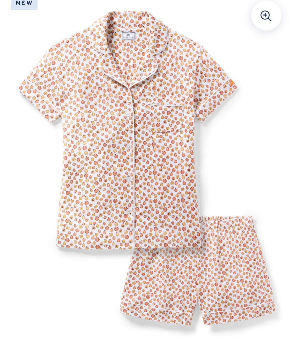Too soon for fall? Maybe but these pumpkin pjs are just to cute!