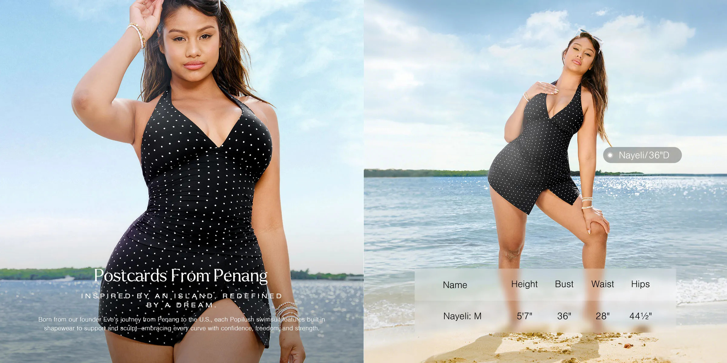 Sculpting Halter Tankini Skirt Swimsuit Set | Popilush