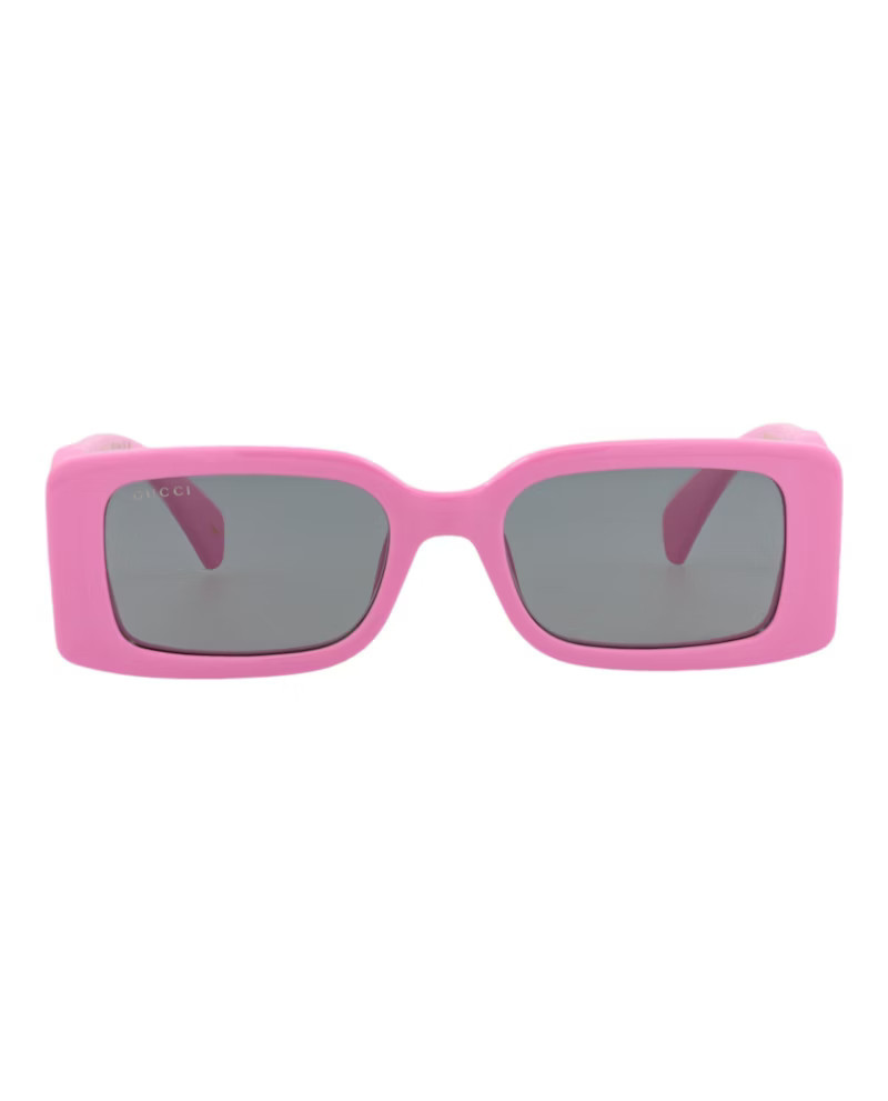 Women's Gucci SquareFrame Injection Sunglasses in Pink Pink Grey (Gg1325S/30013843/006) | StockX