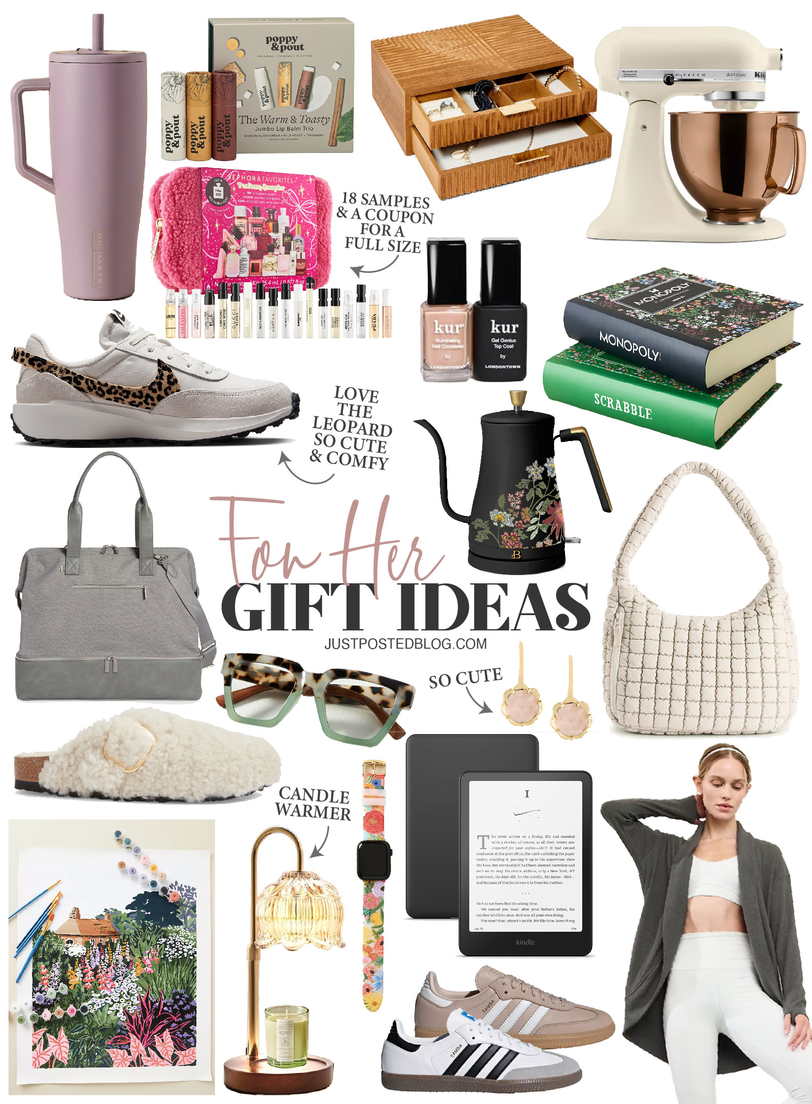 Gift Ideas for Her! Lots of ideas for Holiday Gifts for all of the women in your life! 

 #LTKGiftGuide #LTKHoliday