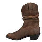 Durango Women's RD542 Slouch 11" Western Boot,Distressed Tan,7.5 M US | Amazon (US)