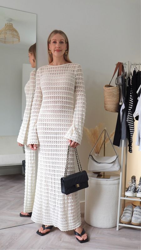Crochet dress | summer dress | white dress | capsule wardrobe 

#LTKeurope #LTKSeasonal #LTKFind