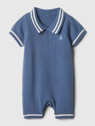 Baby Polo Sweater Shorty One-Piece | Gap (US)