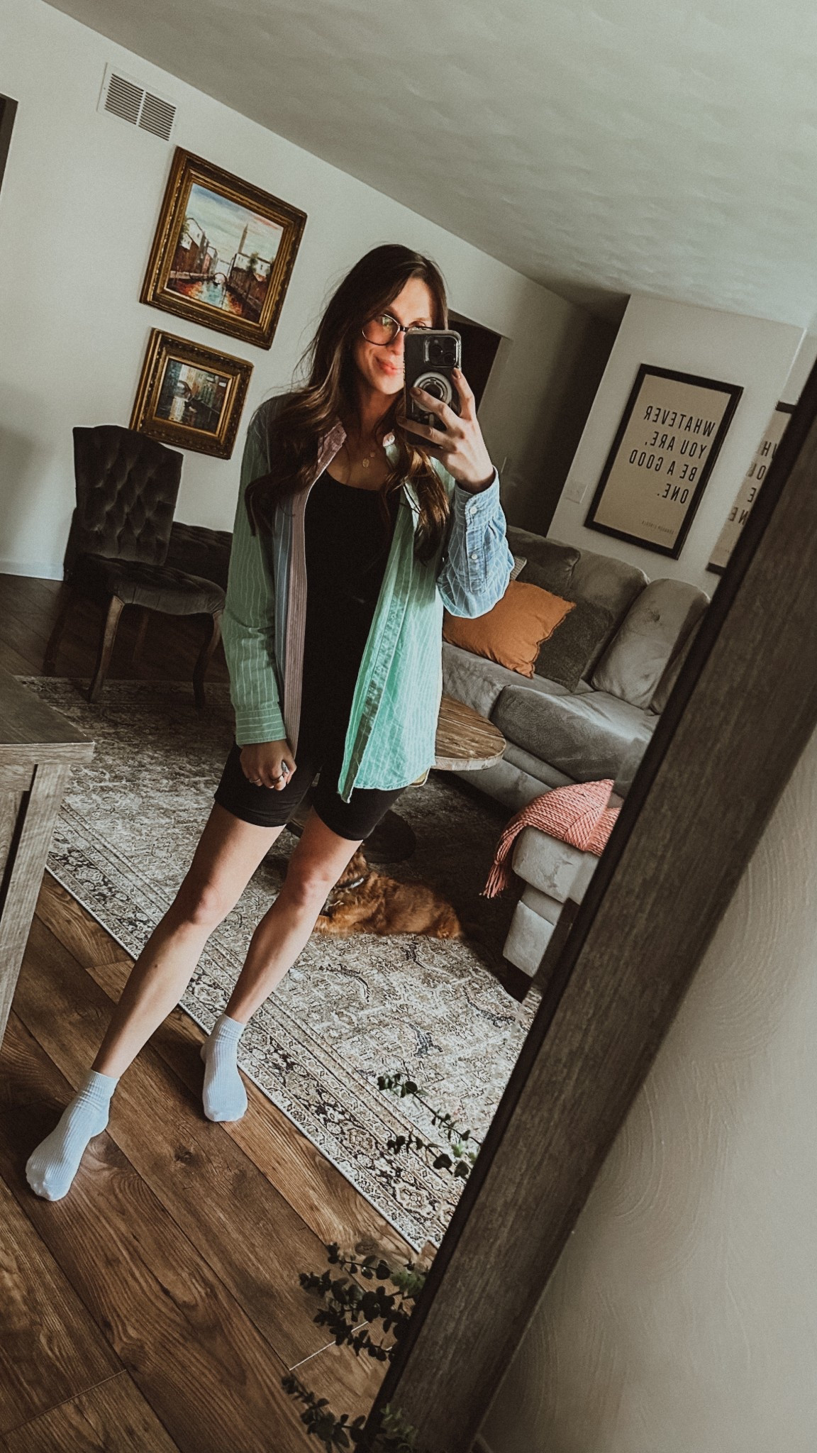 I am 100% to the point where my pants no longer fit, so one of these bump-friendly pregnancy rompers was the next step. I plan to get this in more colors now that I know I LOVE it. It is comfy, super stretchy and buttery soft. Throw an oversized button shirt over it and it's the perfect spring to summer outfit. I purchased this button down at a thrift store (with the tags still on it!!) but I found some similar alternatives for you here! 

I'm wearing a size S

#LTKFindsUnder50 #LTKBump #LTKStyleTip