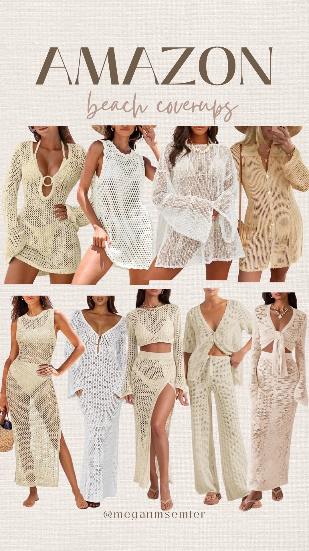 Amazon beach coverups

#LTKgrwm #LTKootd #LTKSwim