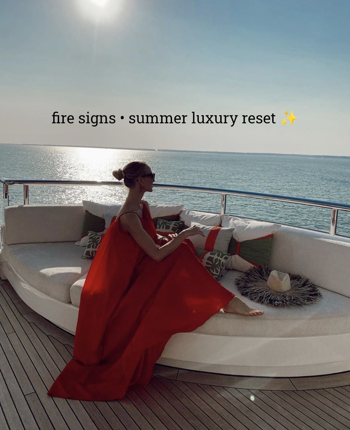 ❤️‍🔥 Fire Signs • summer luxury reset

Aries • Leo • Sagittarius

Colors: cherry red, gold, ivory
Energy: radiant, magnetic, expansive

• candle - for setting the tone, opening the windows & creating a space that feels bigger than your current season
• signature ritual - glowy skin, warm scent & routines that remind you life is meant to be enjoyed
• body ritual - SPF, shimmer & taking care of yourself like someone who expects beautiful things
• beauty essential - healthy color, effortless confidence & looking alive instead of overdone
• lifestyle piece - small luxuries that make ordinary days feel special before the big moments arrive

This reset isn’t about pretending products create abundance.

It’s about becoming someone who romanticizes her mornings, shows up for herself, enjoys what she already has & leaves room for more to find her ❤️‍🔥

Wear the dress.
Book the dinner.
Light the candle.
Use the good products now.

This is how you attract all the summer blessings ~bg🤍

#LTKselfcare #LTKgrwm #LTKdayinmylife
