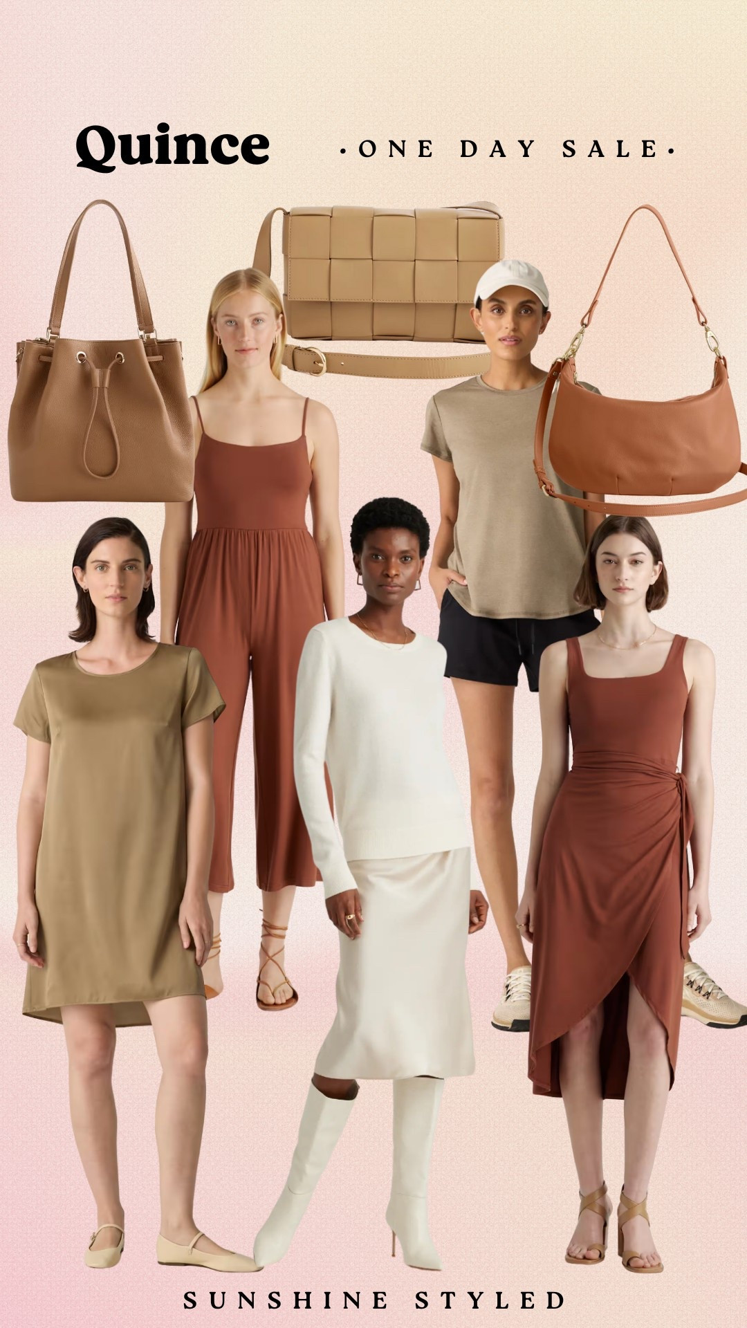 Quince one day sale! Perfect neutral pieces to add to your capsule collection 🤎 Their leather is SO GOOD!!

#LTKSaleAlert #LTKFindsUnder50 #LTKFindsUnder100