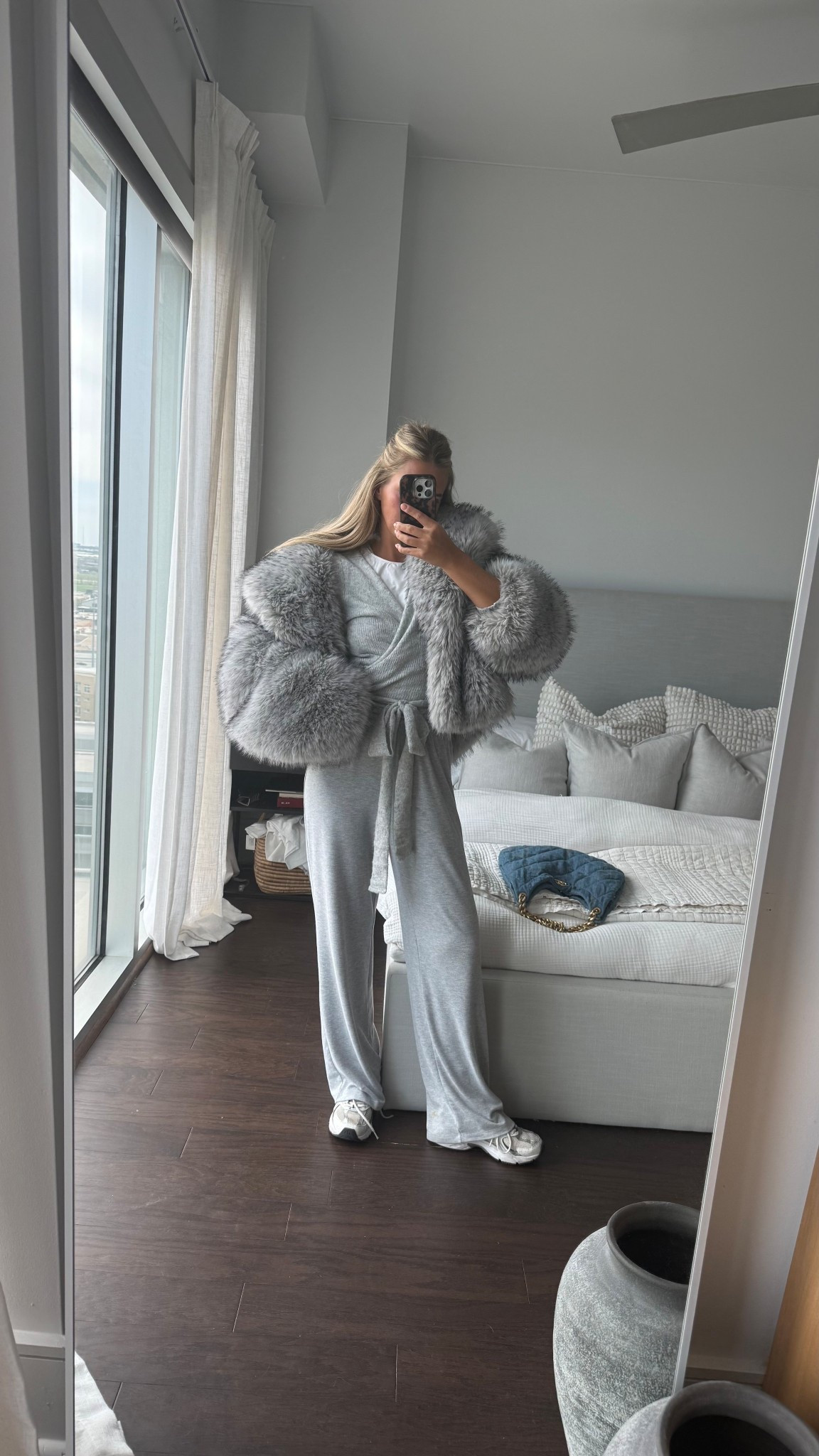 What is this chilly day in Dallas doing?! 

#LTKootd