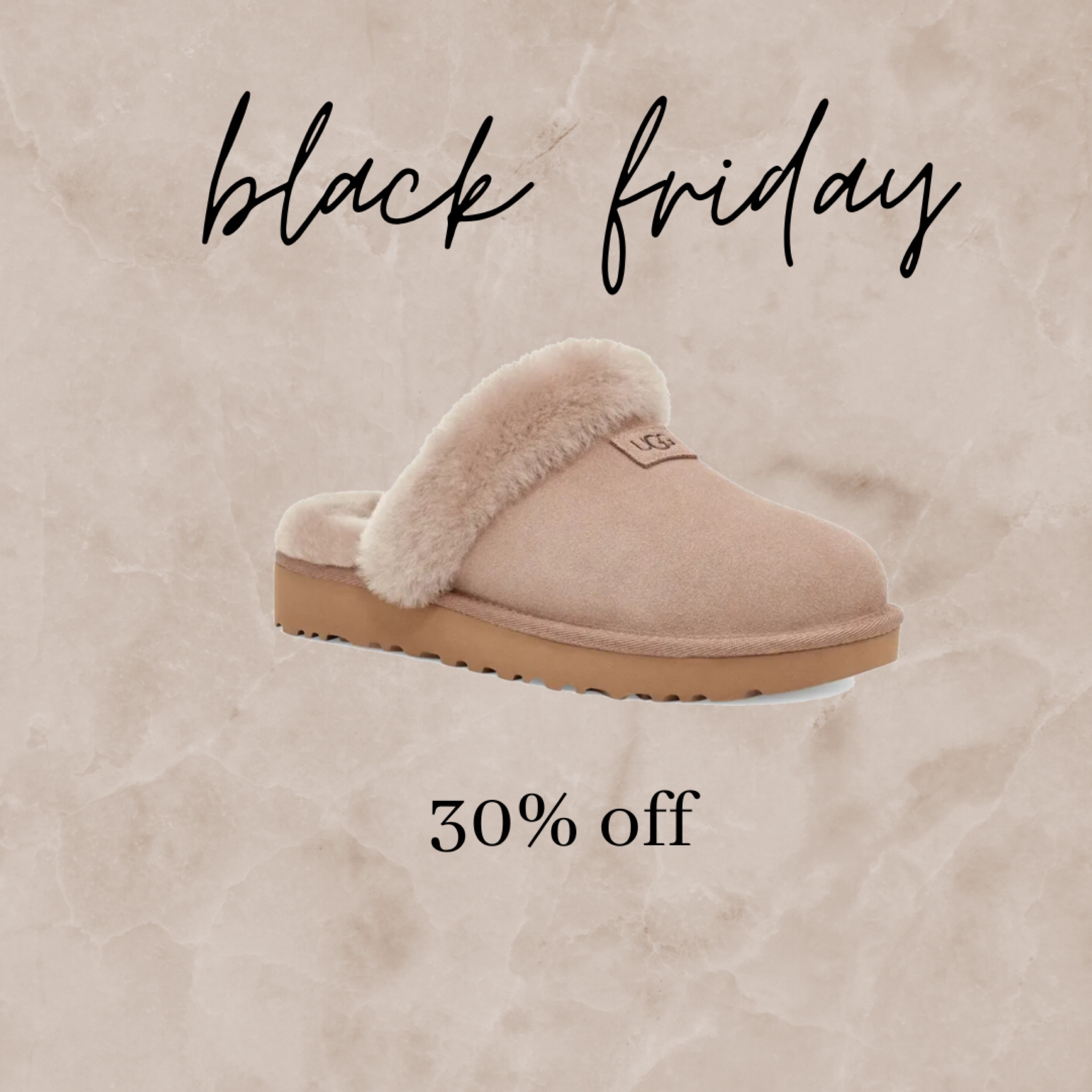 Ugg slippers hotsell black friday sale