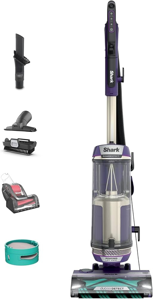 Shark POWERDETECT Upright Vacuum Cleaner with HEPA Filter, Heavy Duty Vacuum with Powerful Suctio... | Amazon (US)
