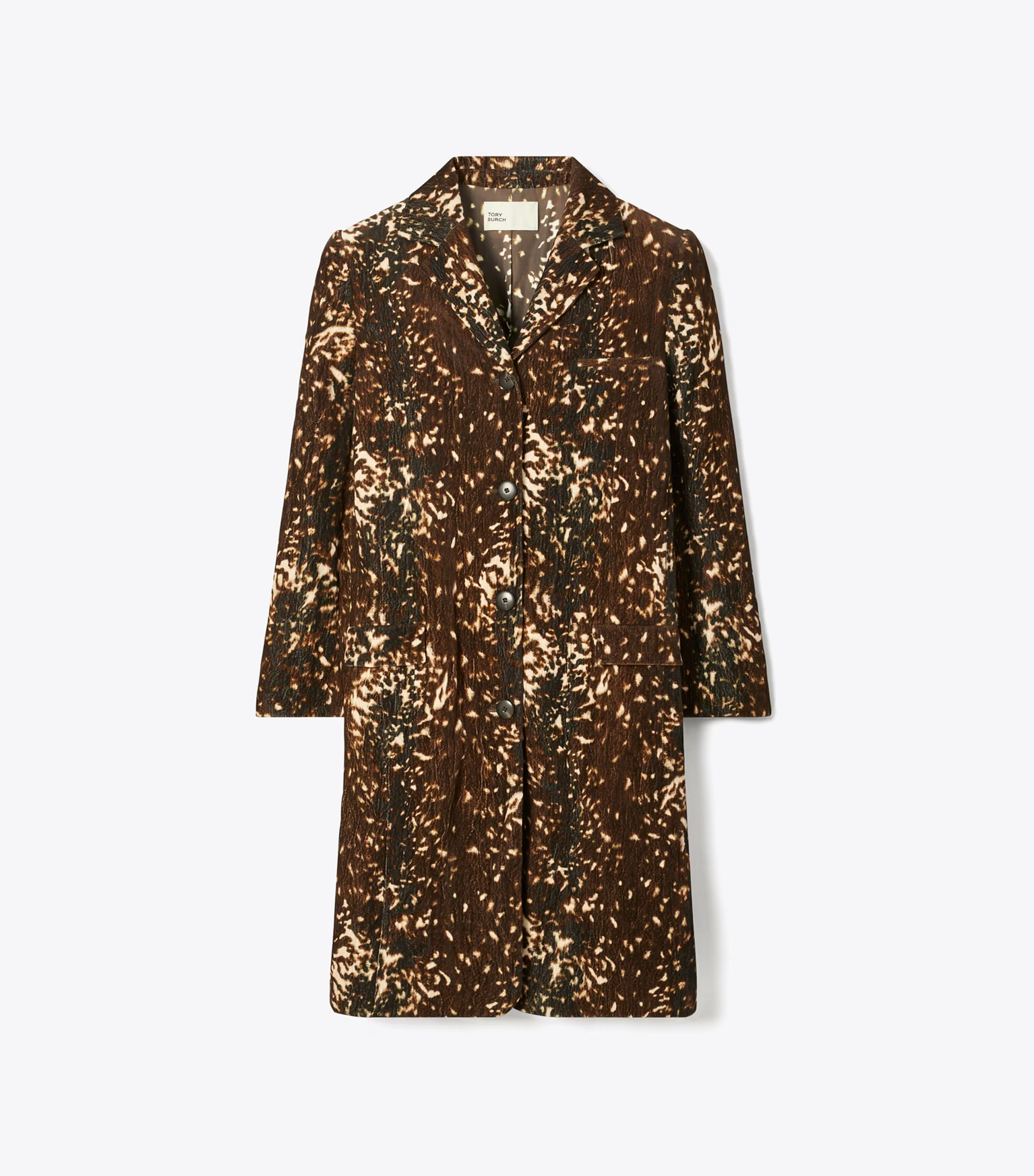 COTTON VELVET COAT | Tory Burch (US)
