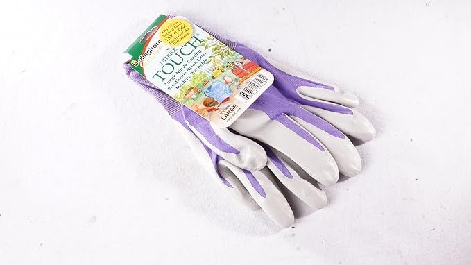 Brussel's Nitrile Touch Gardening & Work Gloves (Pair) - Large | Amazon (US)