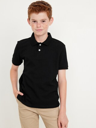 School Uniform Pique Polo Shirt for Boys | Old Navy (US)