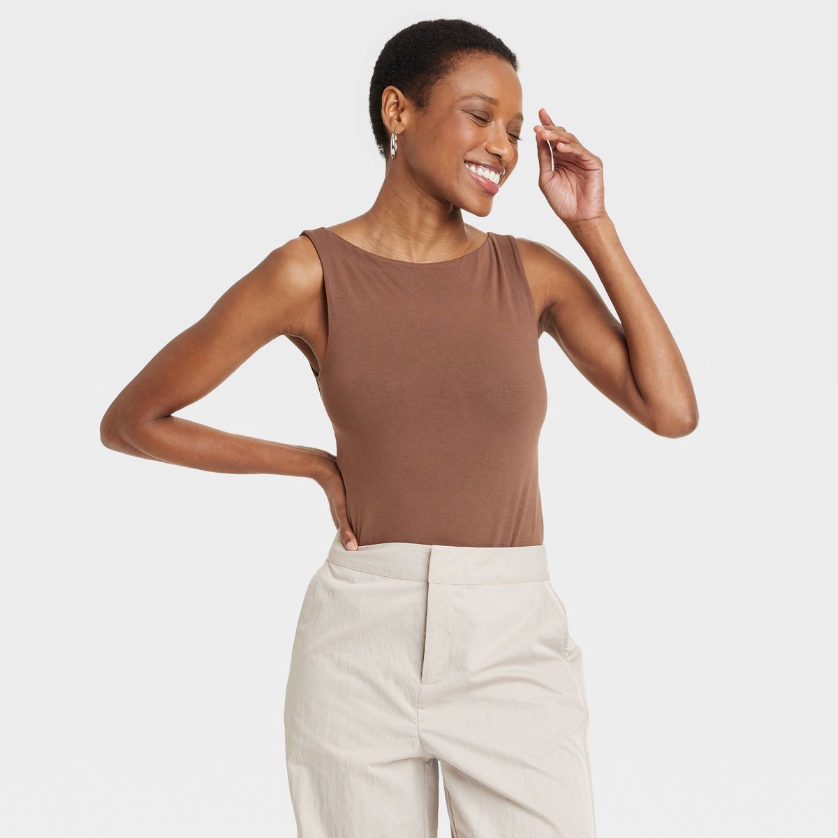 Women's Slim Fit Bodysuit - A New Day™ | Target