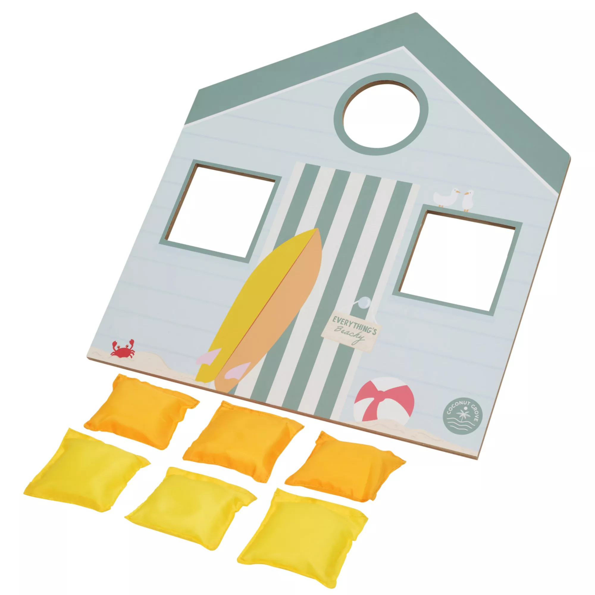 Coconut Grove 3D Cornhole Beach House Game | Kohl's