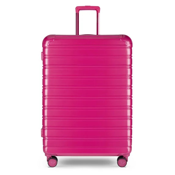 iFLY Fibertech 3.0 28" Large Checked Suitcase – Hardside Expandable Spinner Luggage for Travel,... | Walmart (US)