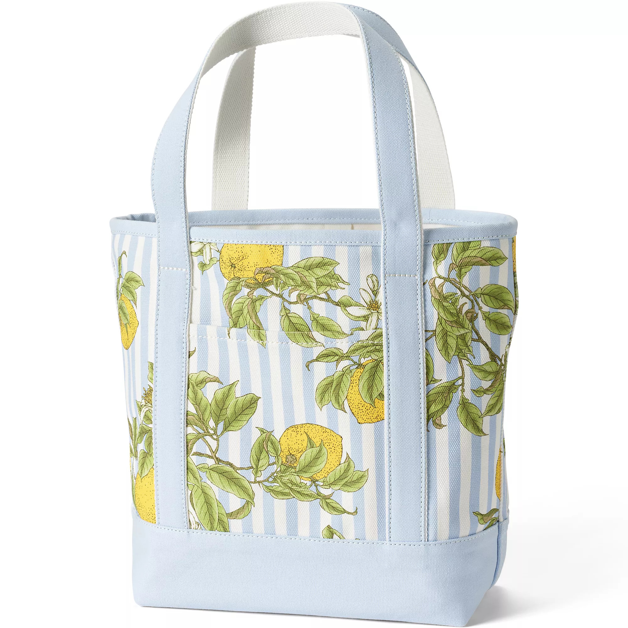 Medium Print 5 Pocket Open Top Canvas Tote Bag | Lands' End (US)