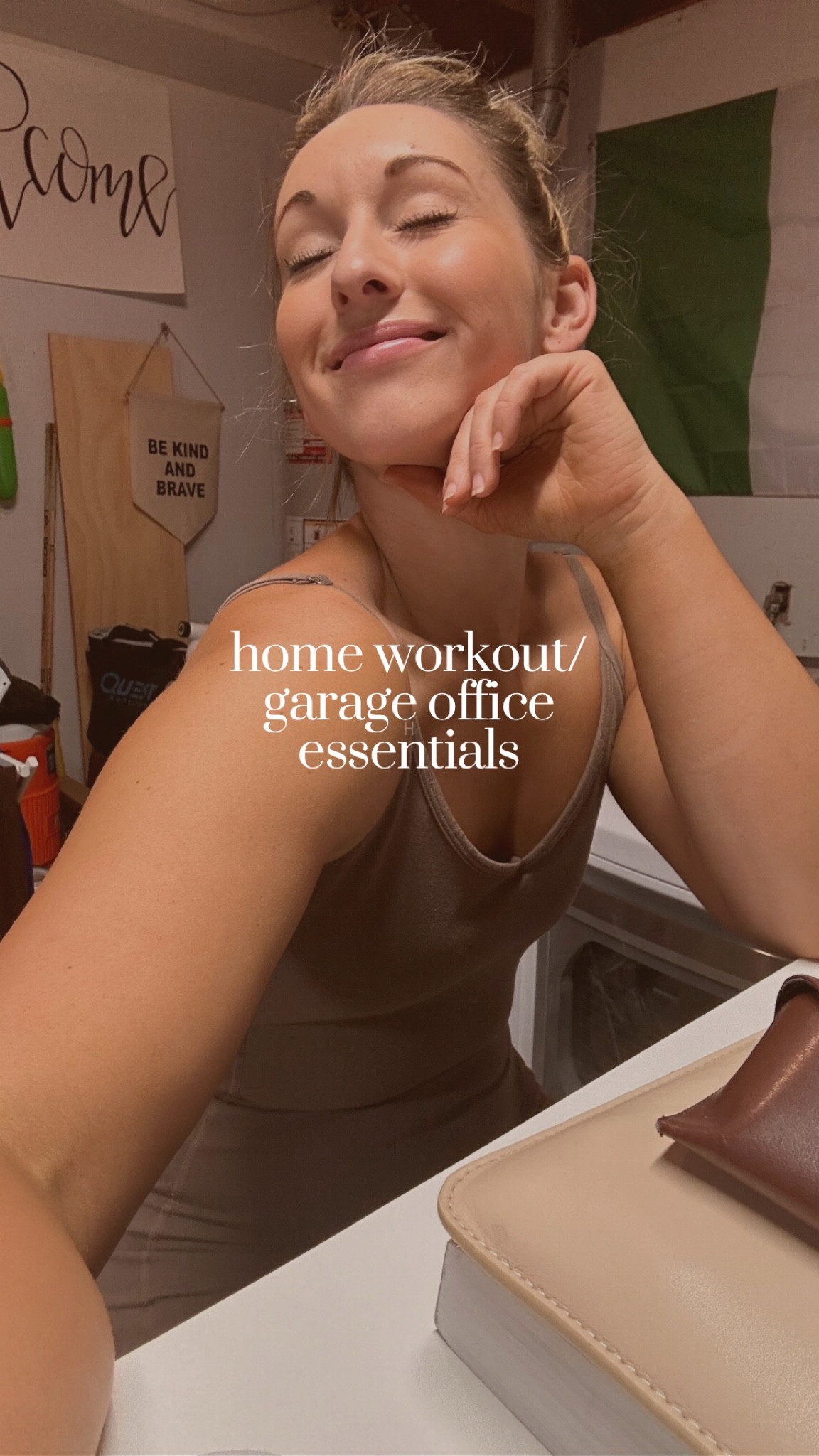 Home workout. Garage office. Study and spin 

#LTKHome #LTKFitness #LTKGiftGuide