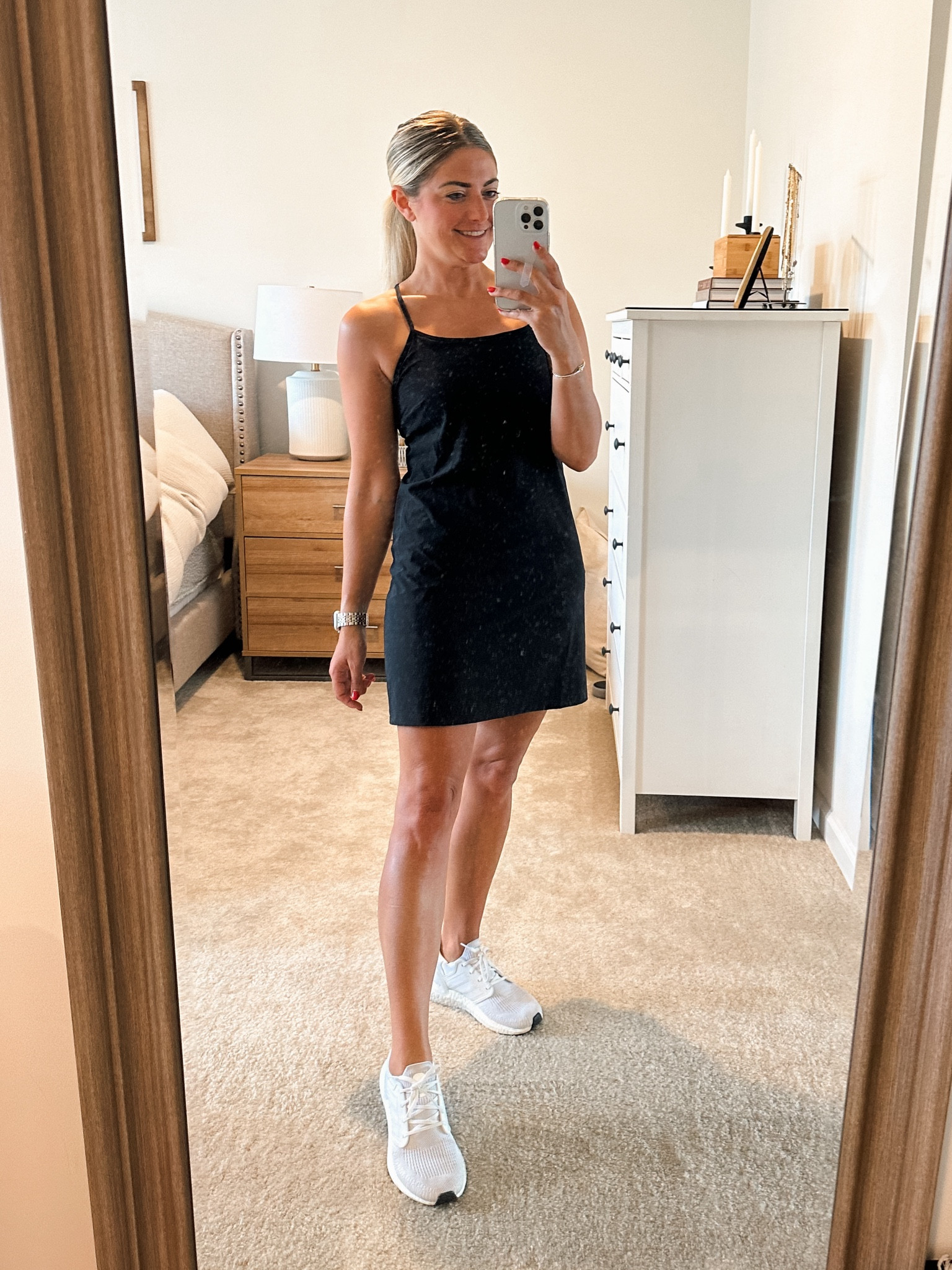 Golf clinic outfit

Athletic dress | athletic wear | womens golf outfit | athleisure | casual dress | black dress

#LTKFindsUnder50