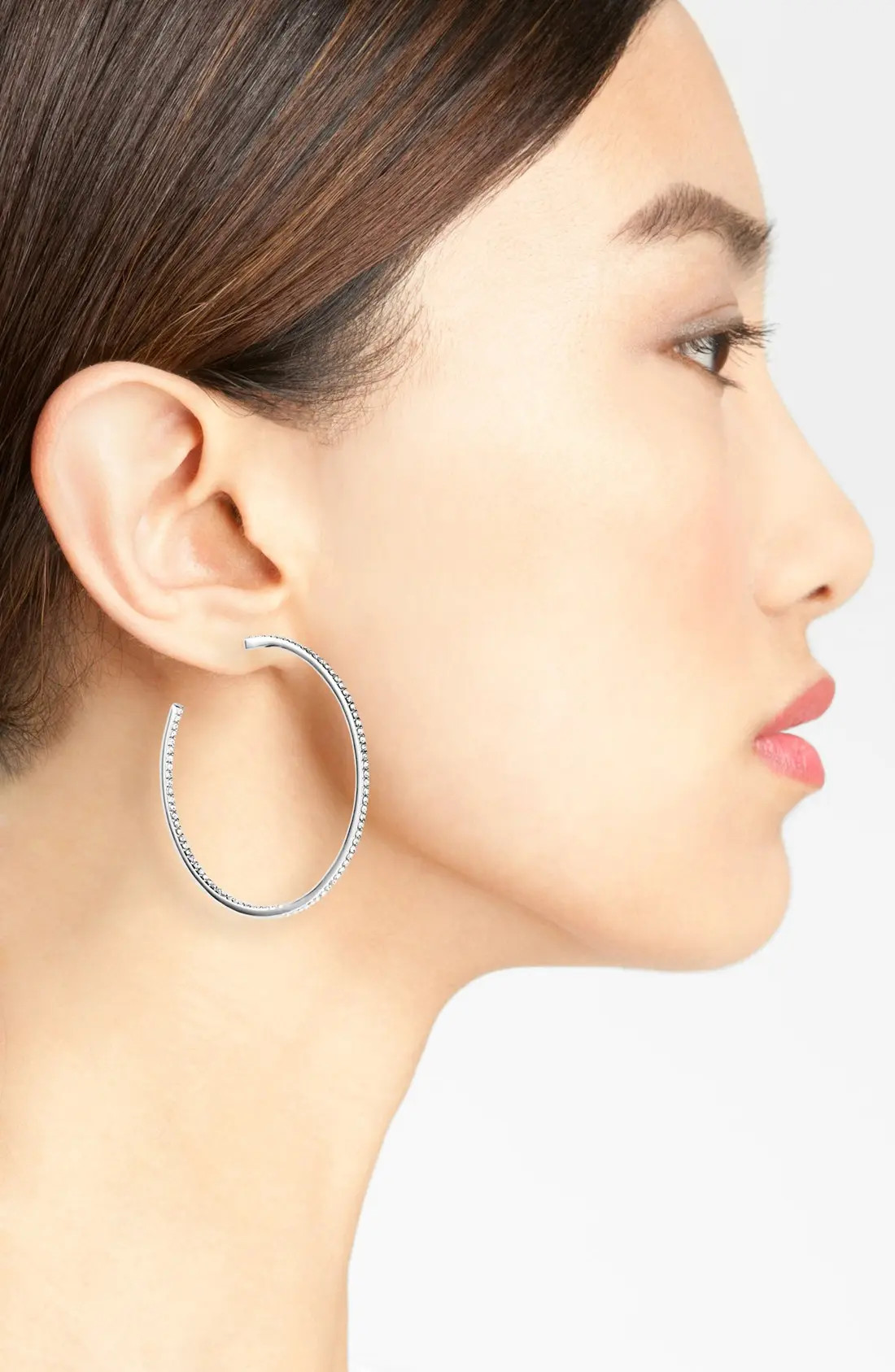 Medium Inside Out Hoop Earrings | Nordstrom
