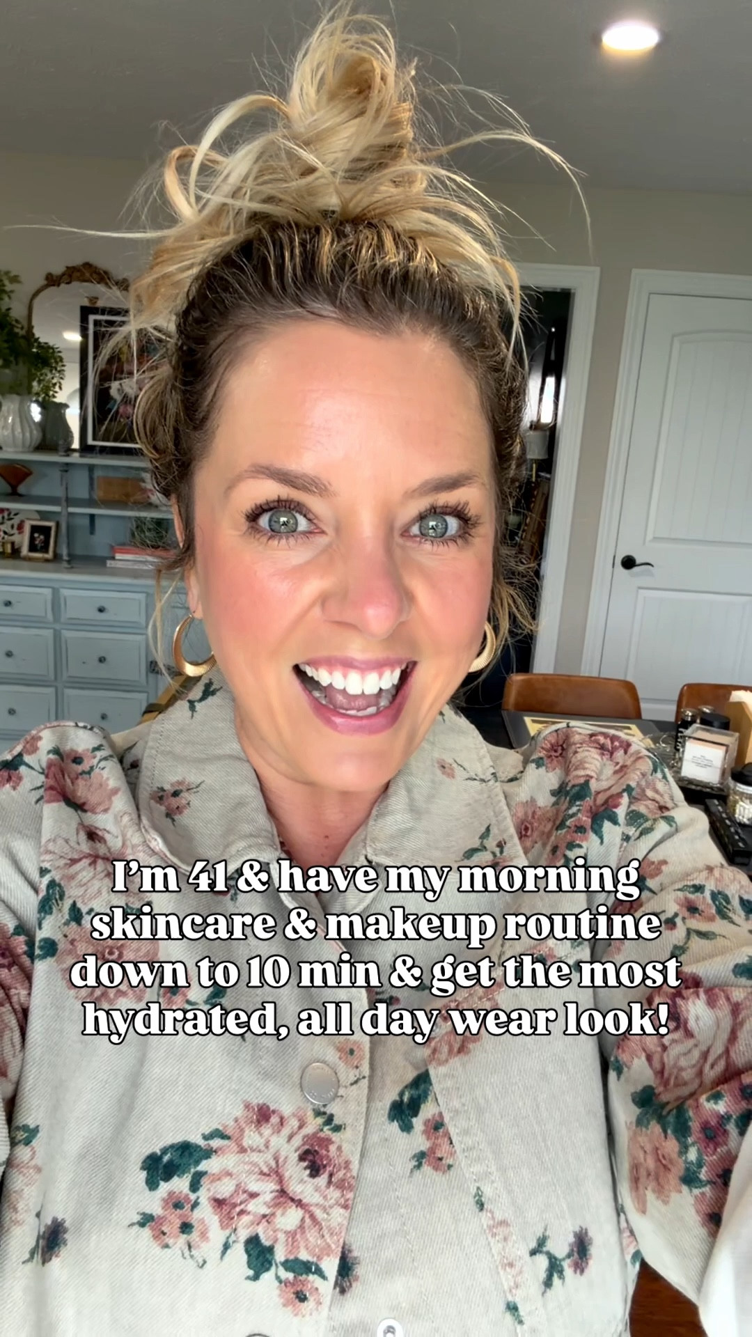 I have my morning skincare + makeup routine down to about 10 min! At 41, my skin needs very different things from my 30’s so here are the only things I use!
**its not lost on me you are trusting my beauty recs with my hair looking like this 🤣 I did a leave in conditioning treatment & haven’t washed it out yet lol

#LTKmorningroutine #LTKOver40 #LTKBeauty