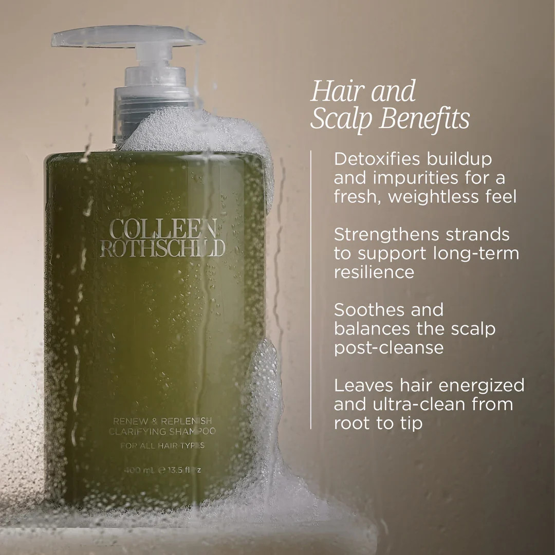 Renew & Replenish Clarifying Hair Duo | Colleen Rothschild Beauty