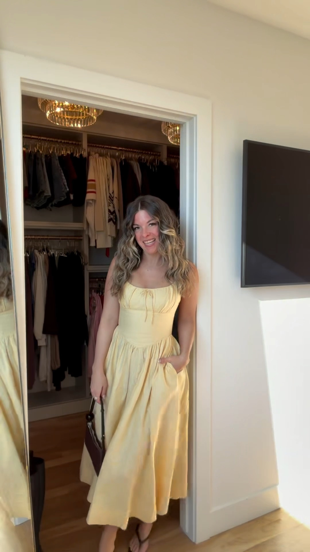 Yellow spring and summer sundress casual to date night look

Wearing my usual small/2

Wedding guest
Formal event
Spring event
Summer dress
Date night
Special occasion
Sundress

#LTKSeasonal #LTKWedding #LTKgrwm