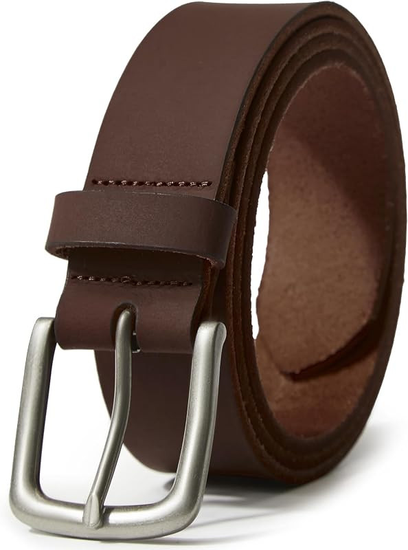 VATAN Men's Genuine Leather Casual Every Day Jeans Belts, 1 3/8" Handmade Men Leather Belt with G... | Amazon (US)