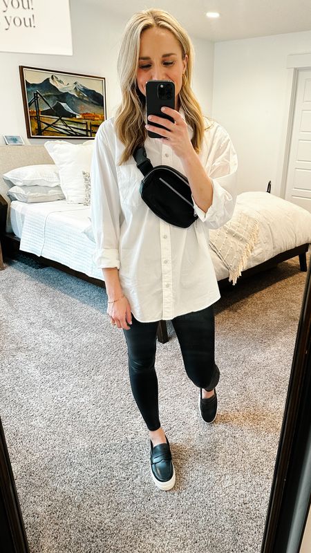 The perfect white button up with my favorite Spanx leggings!

Top: TTS

Leggings : TTS

Sneakers: TTS



#LTKunder100 #LTKstyletip #LTKFind