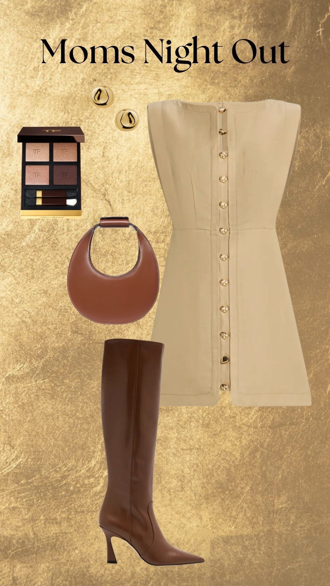 Moms Night Out!
Acler Dress, Staud bag, Tom Ford Eyeshadow Palette, Gold earrings, Brown Boots!

#LTKItBag #LTKSeasonal #LTKShoeCrush