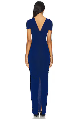 Nasha Dress in Navy | Revolve Clothing (Global)