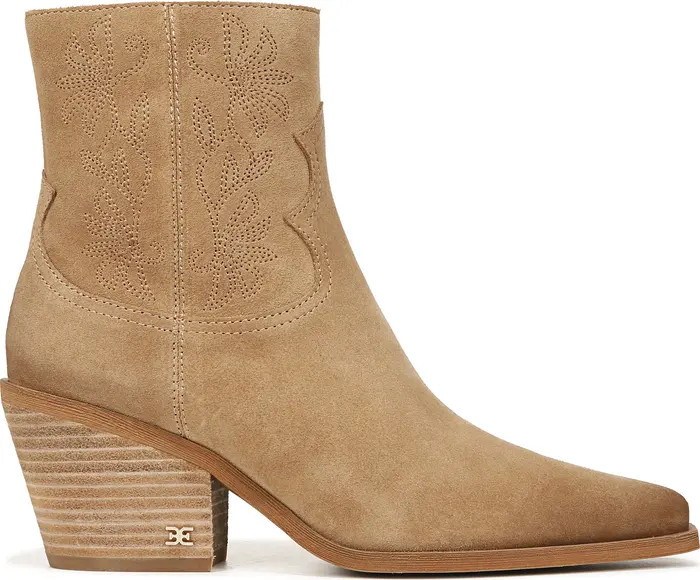 Wilda Pointed Toe Western Boot (Women) | Nordstrom