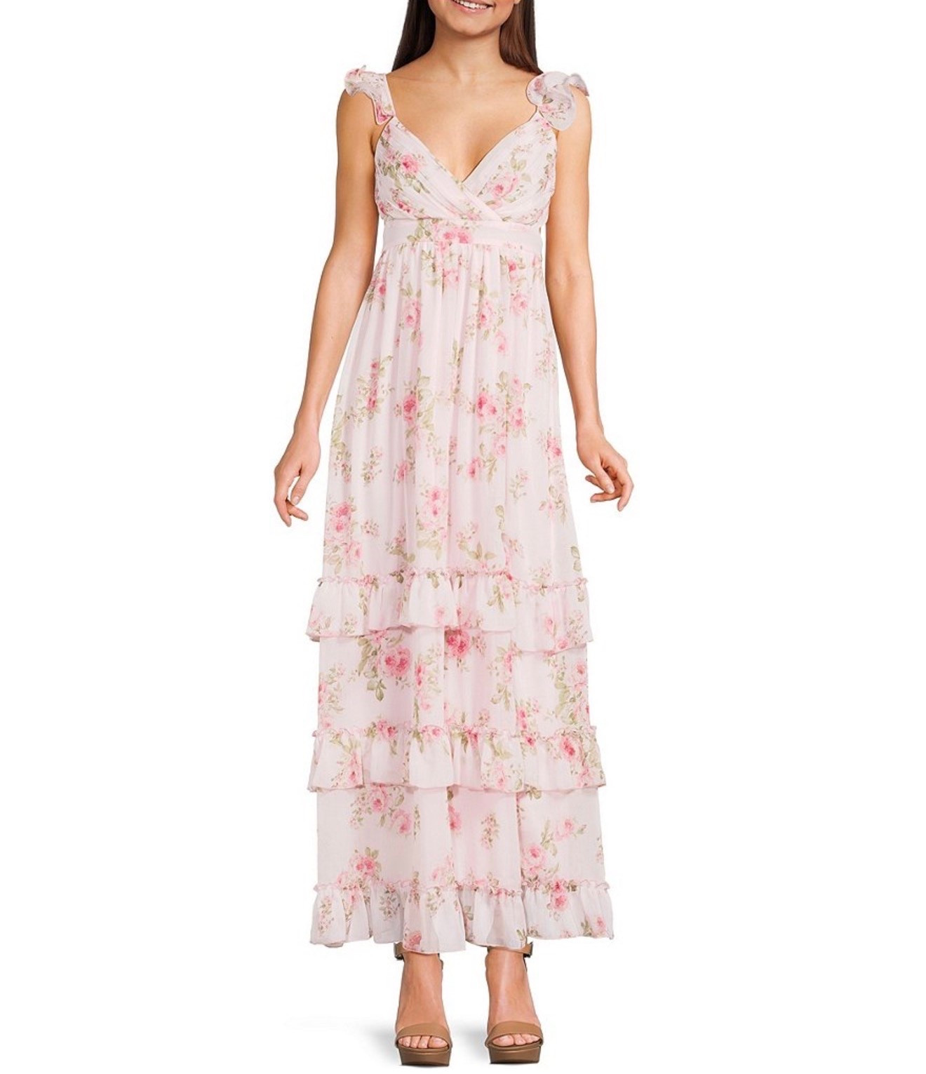 My Target dress from the fashion show sold out, but I found a similar one that gives the same look and vibe! ✨💕