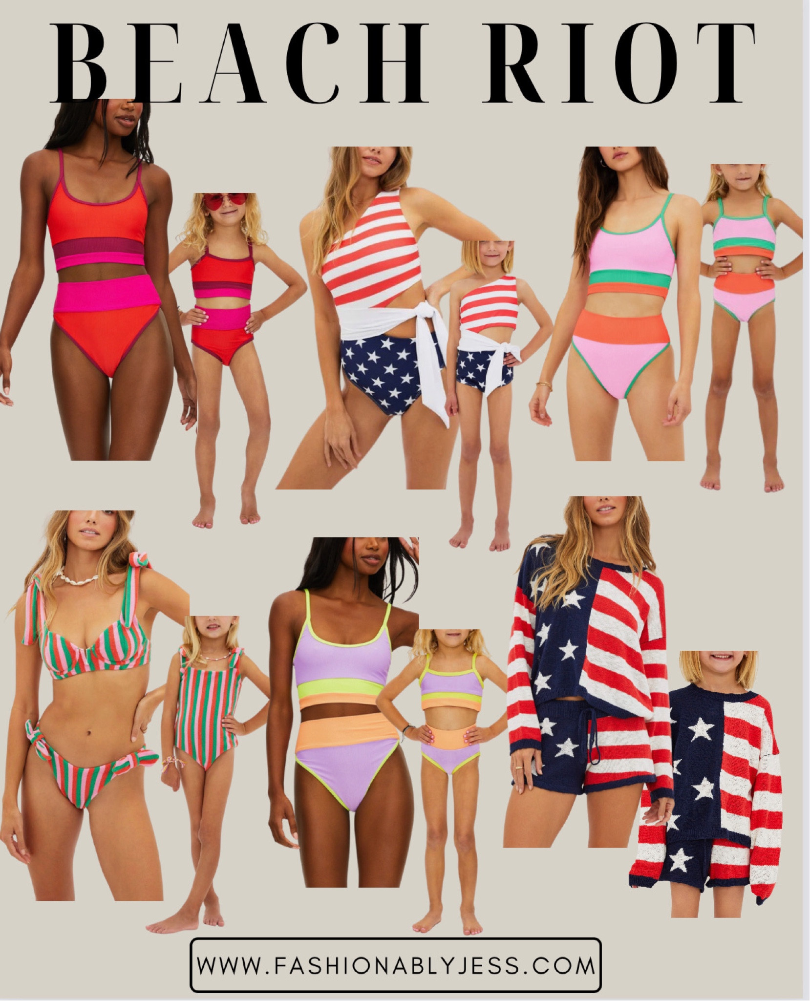 Loving these bikinis from Beach Riot! So cute to match with your daughter this summer! 
#mommydaughterswim #swimsuit #swim #bikini #highwaistedswim

#LTKswim #LTKstyletip #LTKFind